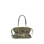 Bicolor Calf Leather Bos Taurus Handbag