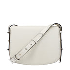 White Leather Crossbody Bag