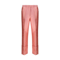 Multicolor Polyester Casual Pants