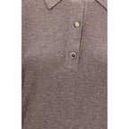 Brown Silk Sweatshirt
