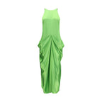 Bicolor Copper Casual Dress