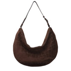 Brown Leather Shoulder Bag