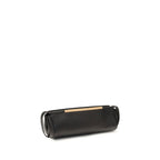 Black Calf Leather Bos Taurus Clutch Bag