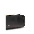 Black Calf Leather Bos Taurus Clutch Bag