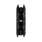 Black Leather Tote Bag