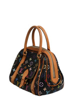 Black Monogram Multicolor Canvas Priscilla Handbag