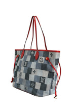 Neverfull Patchwork Monogram Denim Tote Bag
