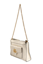 Arli Small Crossbody Bag White Leather