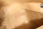 Beige Lambskin Giant Reissue Mademoiselle Lock Flap Bag