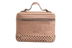 Mesh Embroidered Dior travel Vanity Case