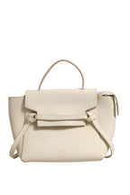 Nano Belt Bag Grained Calfskin Chalk
