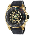 Black Rubber Sport Watch