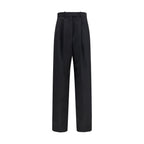 Black Wool Oves Aries Dress Pants