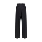 Black Wool Oves Aries Dress Pants