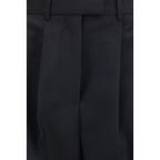 Black Wool Oves Aries Dress Pants