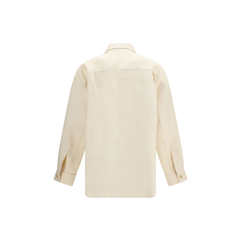 Beige Linen Shirt