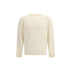 Beige Cotton Sweatshirt