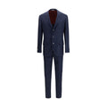 Blue Wool Oves Aries Two-Piece Suit