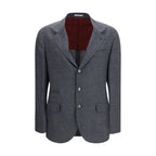 Gray Wool Oves Aries Blazer