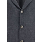 Gray Wool Oves Aries Blazer