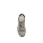 Gray Calf Leather Bos Taurus Sneakers