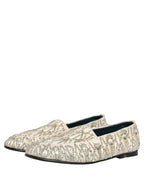 White Velvet Embroidered Dress Loafers Shoes
