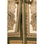 Multicolor Silk Casual Dress