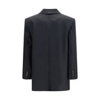 Black Wool Oves Aries Full-Length Jacket