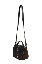 حقيبة Calfskin Monogram Chain It Bag PM سوداء