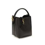 Black Calf Leather Bos Taurus Backet Bag