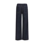 Blue Cotton Jeans Denim