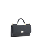 Black Calf Leather Bos Taurus Shoulder Bag