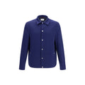 Blue Cashmere Full-Length Jacket