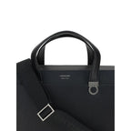 Black Calf Leather Bos Taurus Briefcase