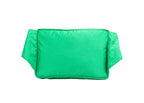 Versace Small Bright Green Nylon Matte Medusa Belt Bag Waist Fanny Pack Purse