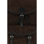 Brown Calf Leather Bos Taurus Backpack