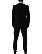 Black Crystal Embellished 2 Piece Suit