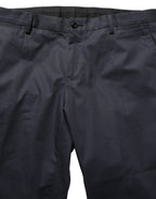 Blue Cotton Slim Fit Formal 2 Piece Men Suit