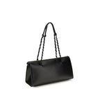 Black Calf Leather Bos Taurus Shoulder Bag
