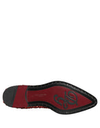 Red Embellished Chelsea Ankle Boots Shoes