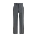 Gray Wool Oves Aries Dress Pants