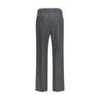 Gray Wool Oves Aries Dress Pants