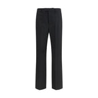 Black Wool Oves Aries Dress Pants
