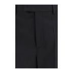 Black Wool Oves Aries Dress Pants