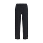 Black Cotton Joggers (Workout Pants)