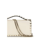 Beige Calf Leather Bos Taurus Wallet