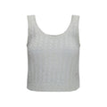 White Linen Tank Tops