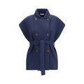 Blue Cotton Coat