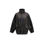 Black Lamb Ovis Aries Aries Leather Jacket