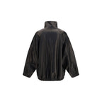 Black Lamb Ovis Aries Aries Leather Jacket